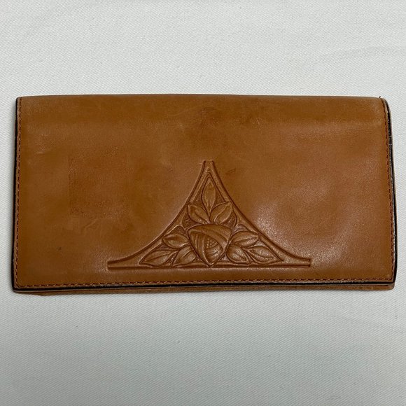 Rolf’s Genuine Leather Checkbook Cover Wallet - Picture 1 of 3